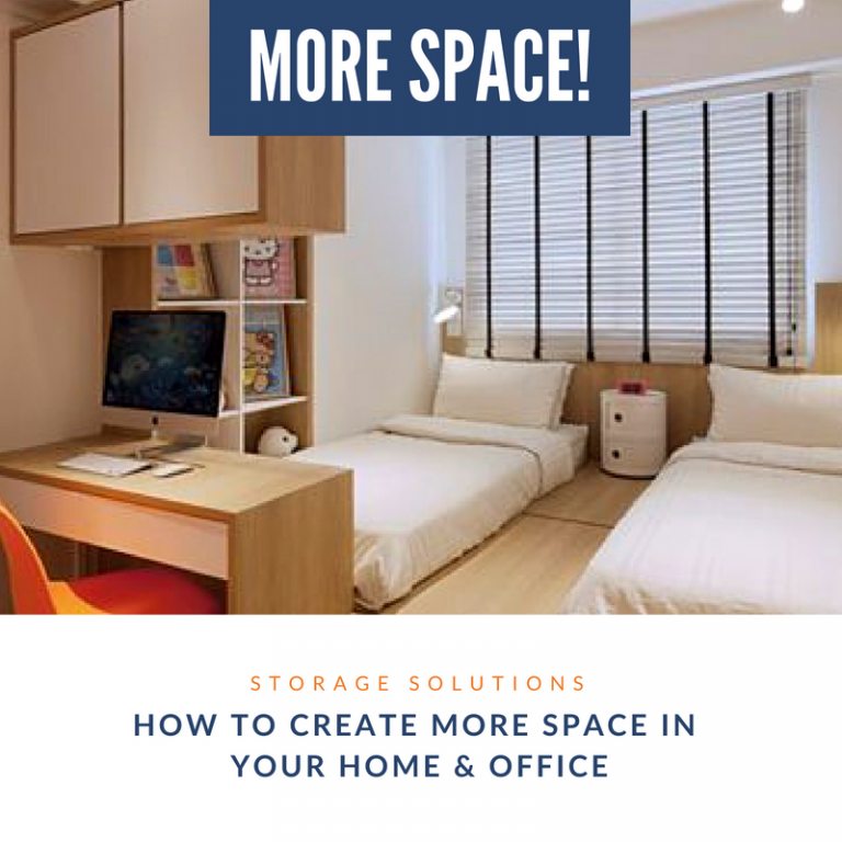 Storage Solutions: How To Create More Space In Your Home & Office