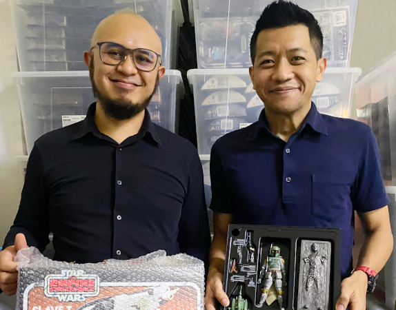 Afzal and Hakim – How self storage enables these Star Wars figurine collectors to relish their passion