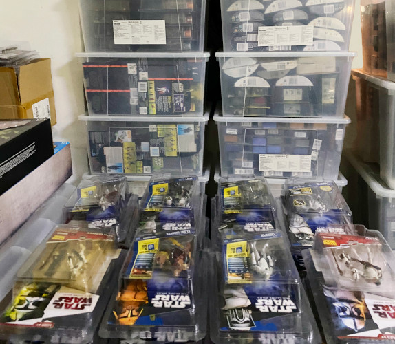 Star Wars figurine collection