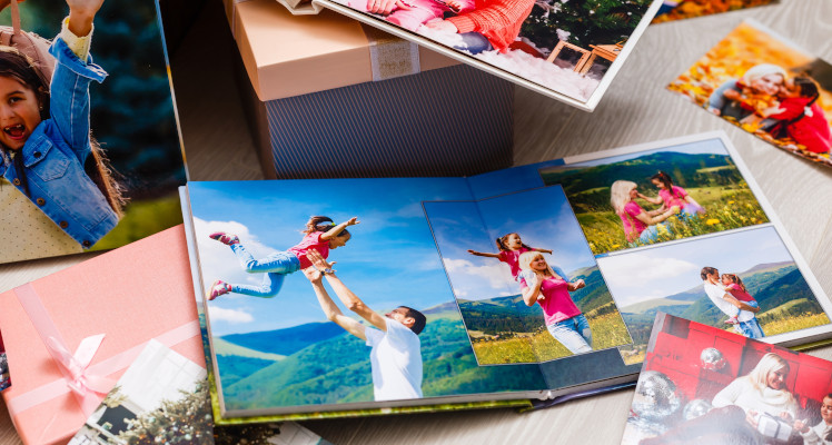 Photo books for storage