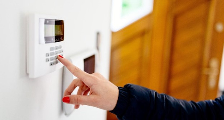 Invest in a home alarm system