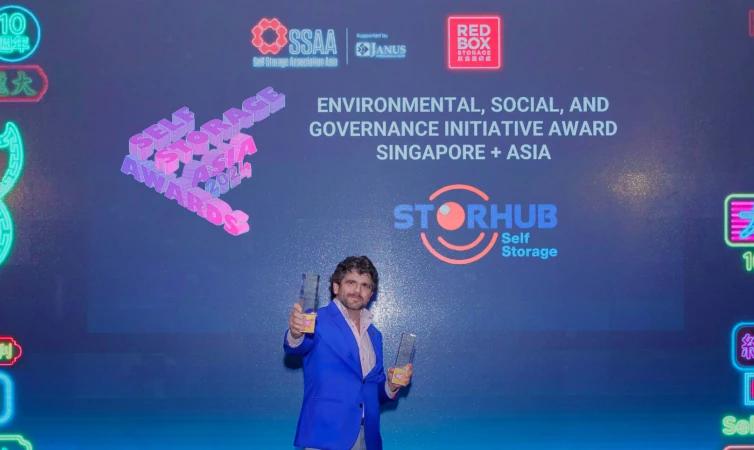 StorHub Wins Environmental, Social, and Governance (ESG) Initiative Award For Three Consecutive Years