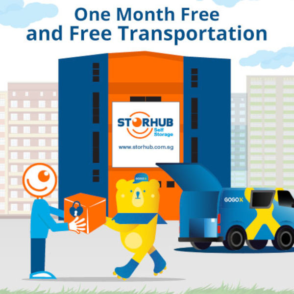 transportation to storage space near Punggol and Bukit Merah