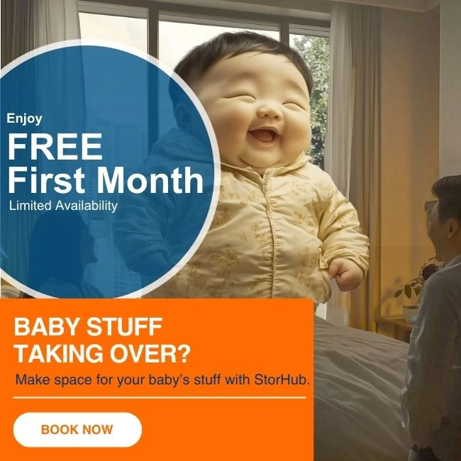 Is your baby taking up a lot of space?